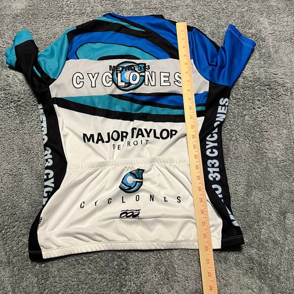 Podiumwear Cycle Jersey Shirt Womens XL Performance Cycling Pocket * - Picture 6 of 7